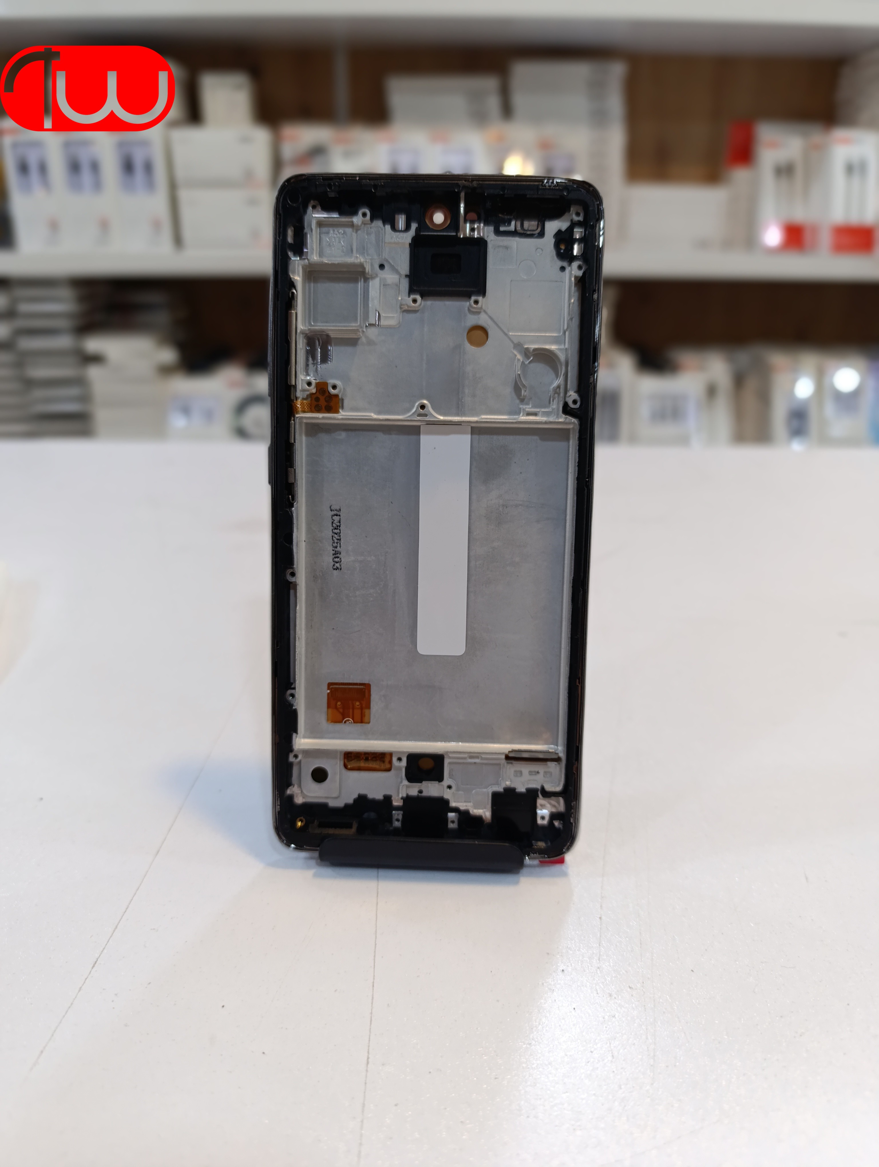 ال سی دی سامسونگ A528 A52s (5G) مشکی (با فرم) اولد JC